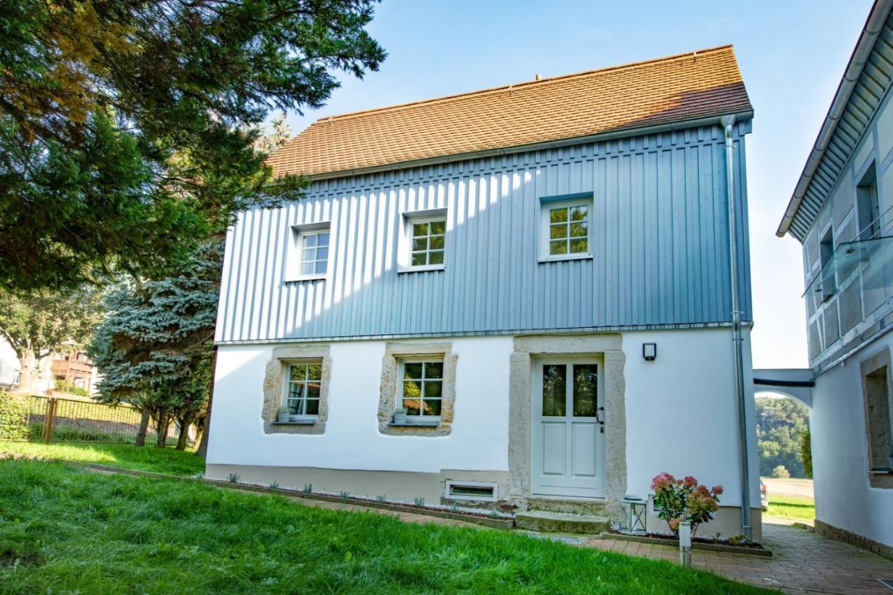 Traumhaftes Gaestehaus An Elberadweg Und Bastei Rathen Dış mekan fotoğraf